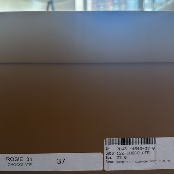 NWT - GIA BORGHINI ROSIE 31 Chocolate Knee High Boots (Size: 37, US 7) - Picture 13 of 13